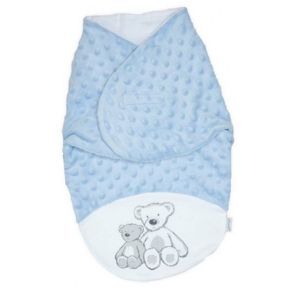 Otulacz dla noworodka bez ocieplenia "Basic" Nicol - niebieski